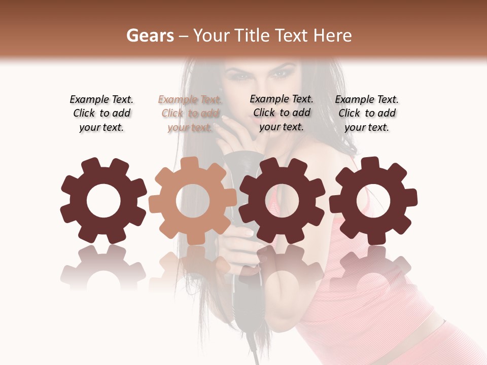 Lips Long Only PowerPoint Template