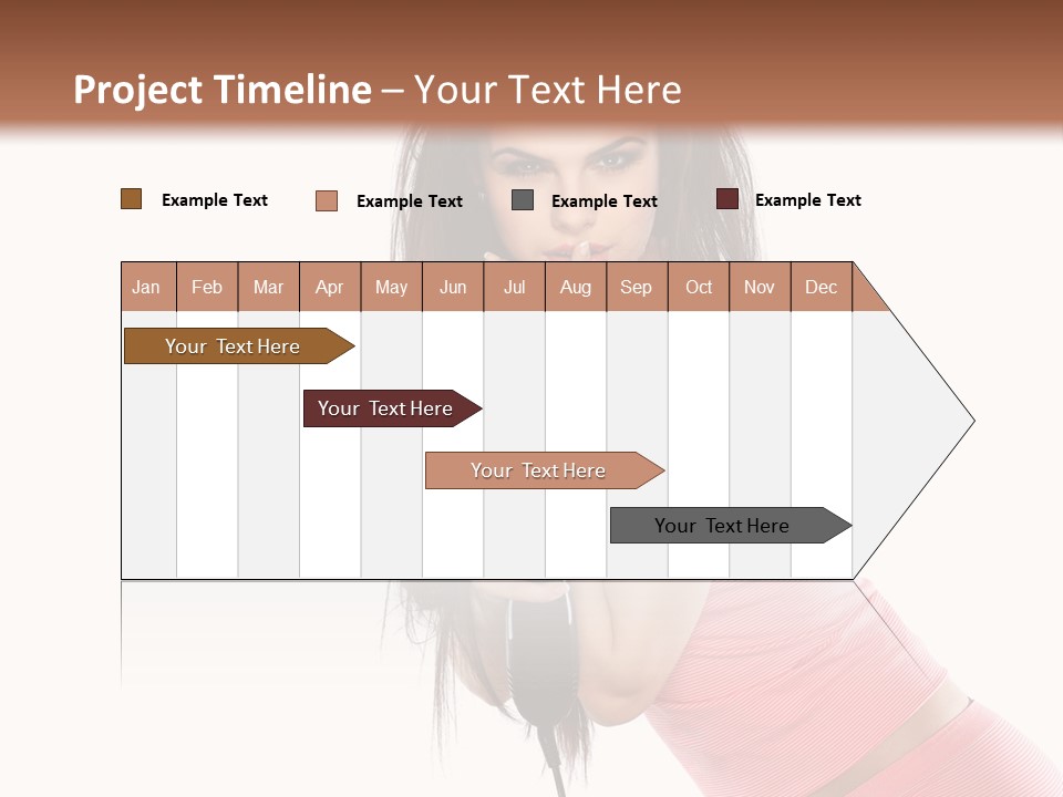 Lips Long Only PowerPoint Template
