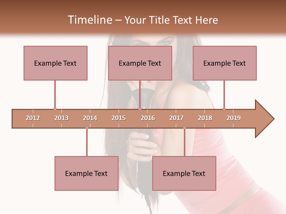 Lips Long Only PowerPoint Template