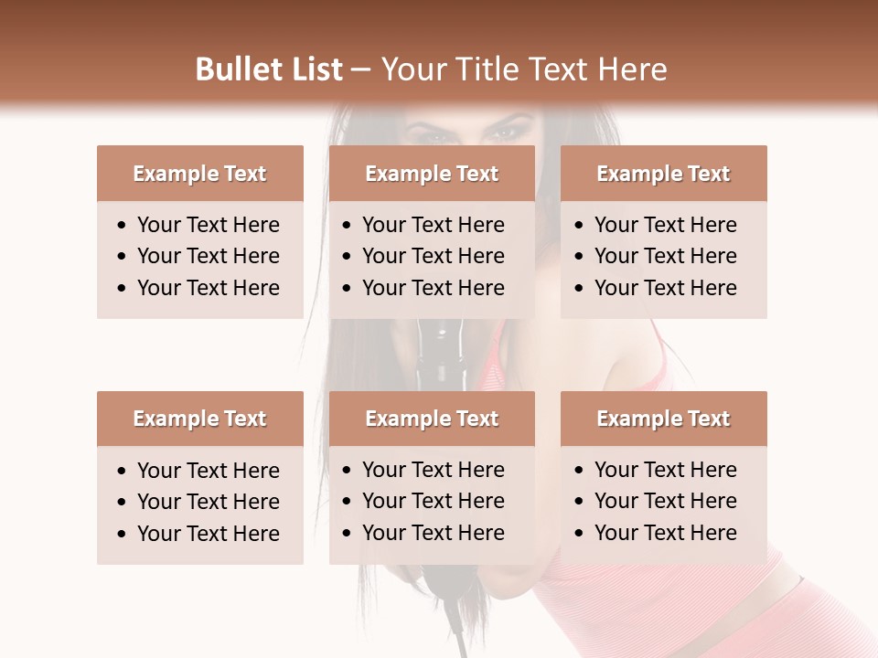 Lips Long Only PowerPoint Template