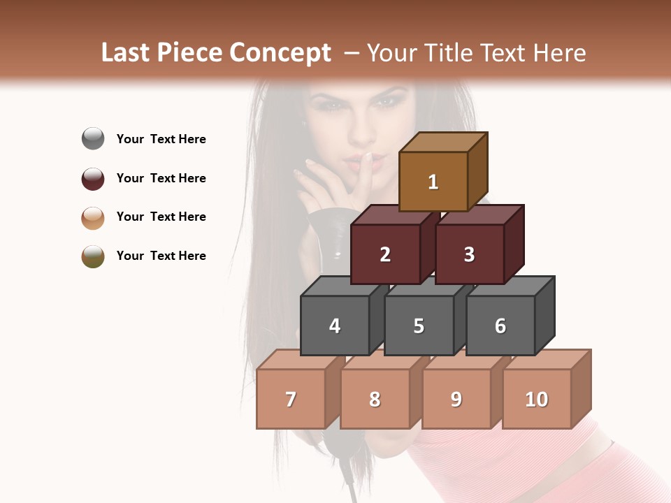 Lips Long Only PowerPoint Template