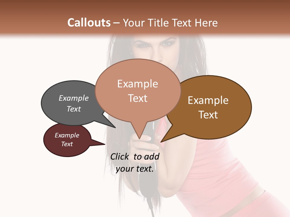 Lips Long Only PowerPoint Template