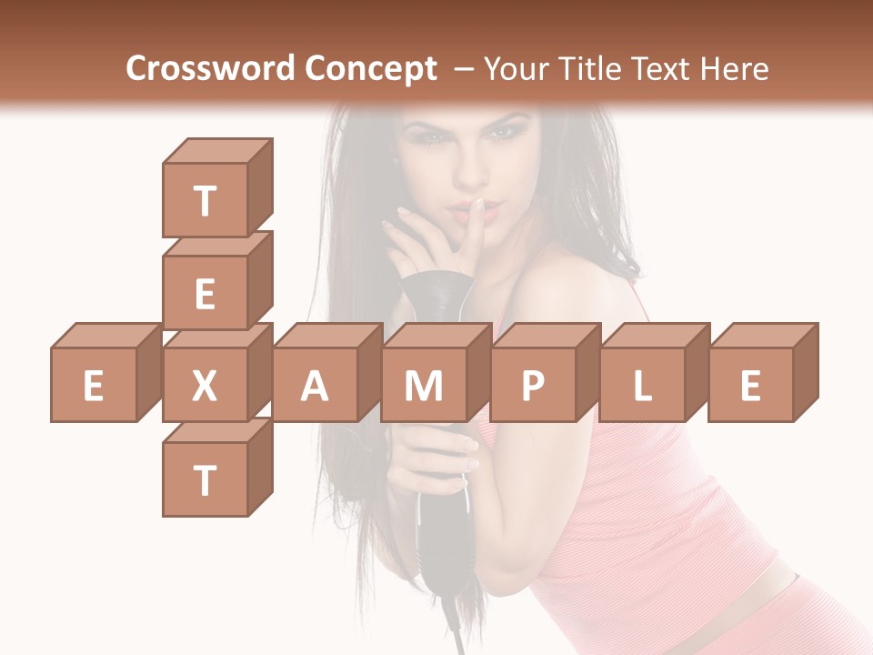 Lips Long Only PowerPoint Template