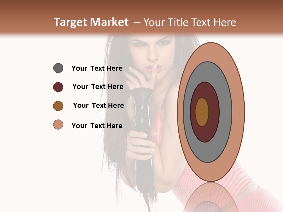 Lips Long Only PowerPoint Template