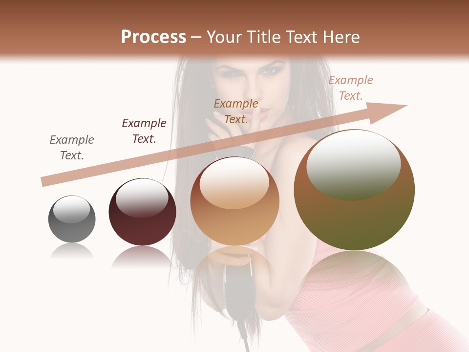 Lips Long Only PowerPoint Template