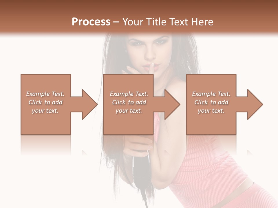 Lips Long Only PowerPoint Template