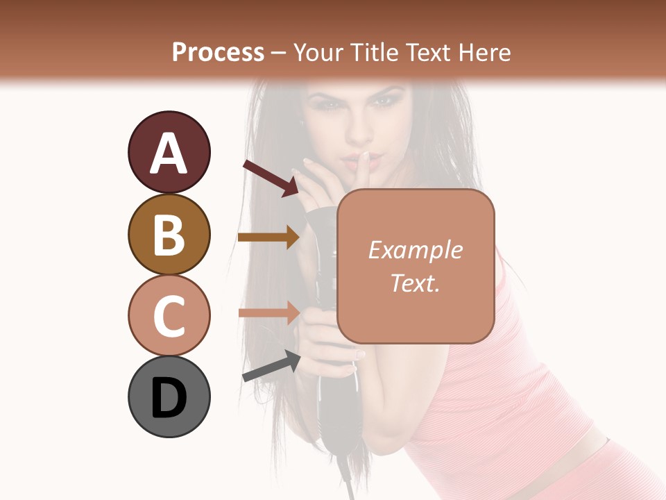 Lips Long Only PowerPoint Template