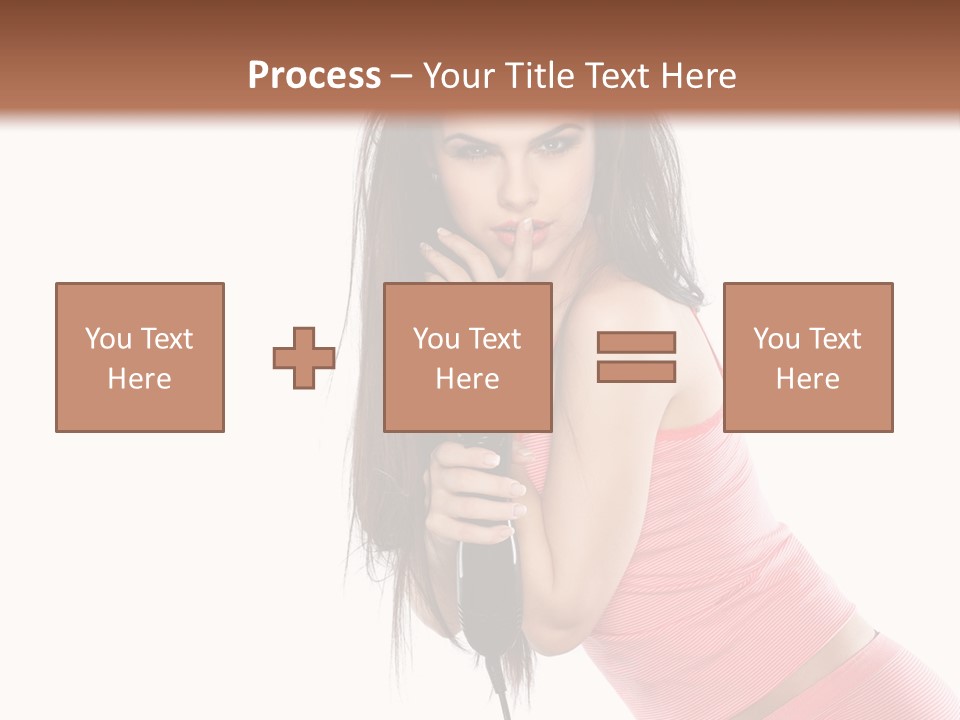 Lips Long Only PowerPoint Template