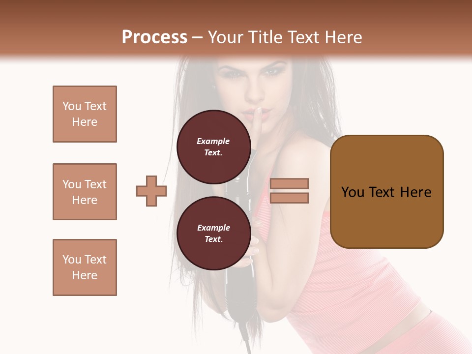 Lips Long Only PowerPoint Template
