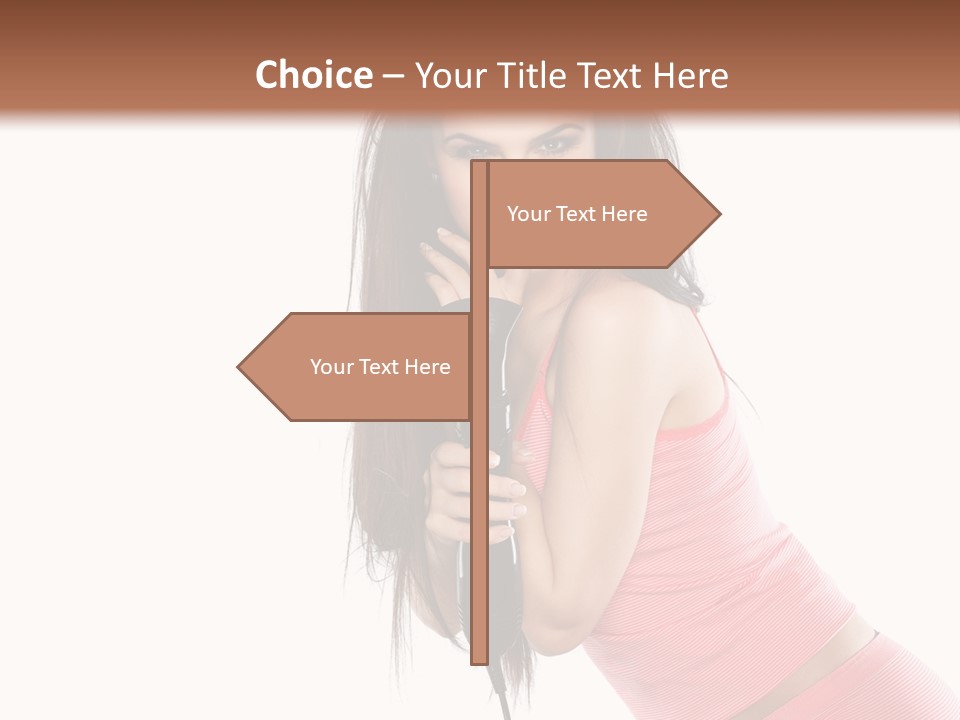 Lips Long Only PowerPoint Template