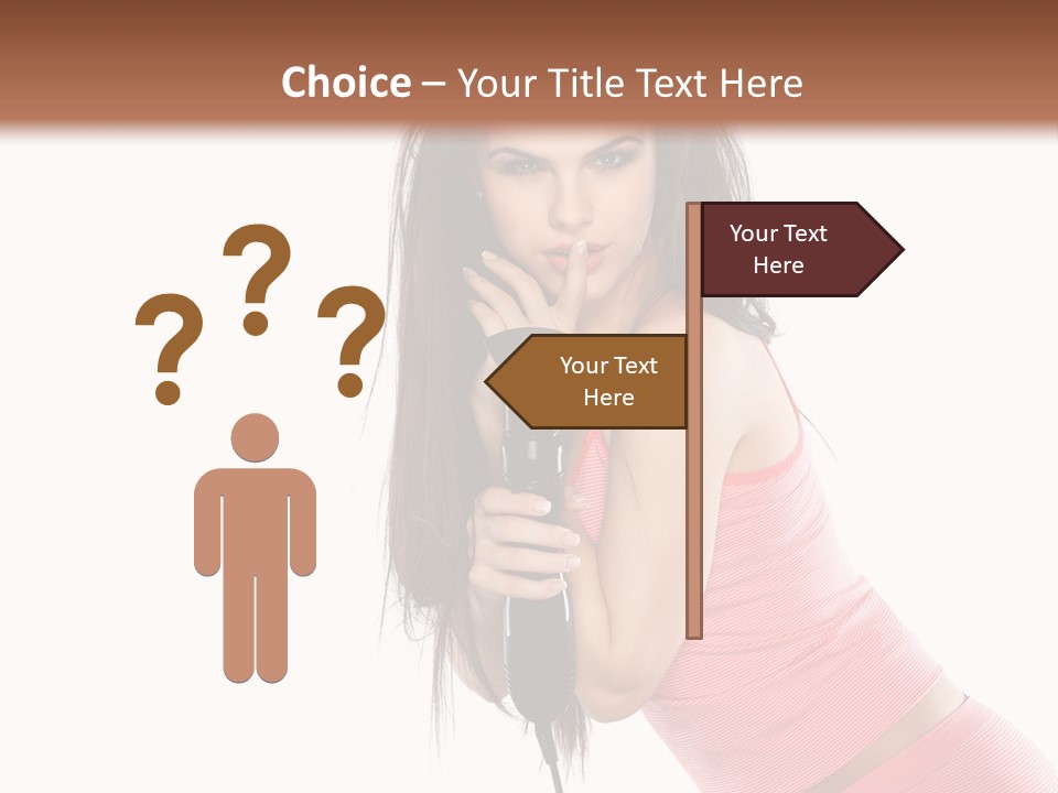 Lips Long Only PowerPoint Template
