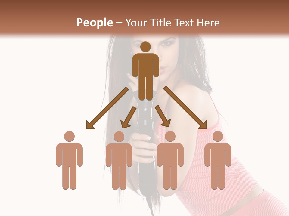 Lips Long Only PowerPoint Template