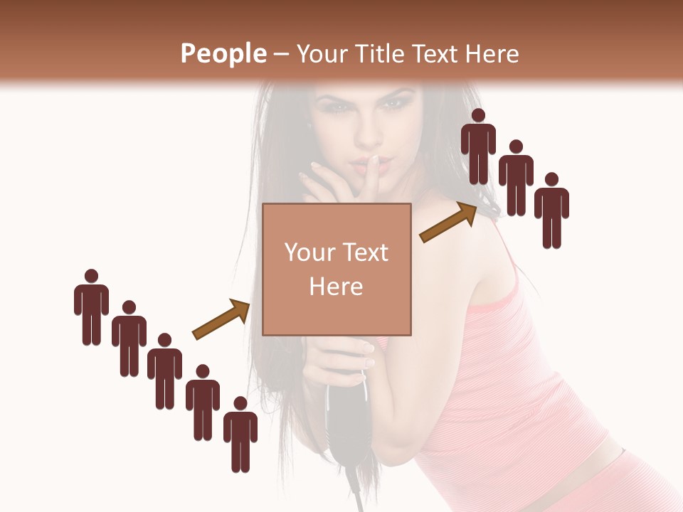 Lips Long Only PowerPoint Template