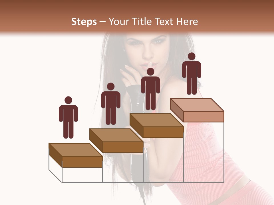 Lips Long Only PowerPoint Template