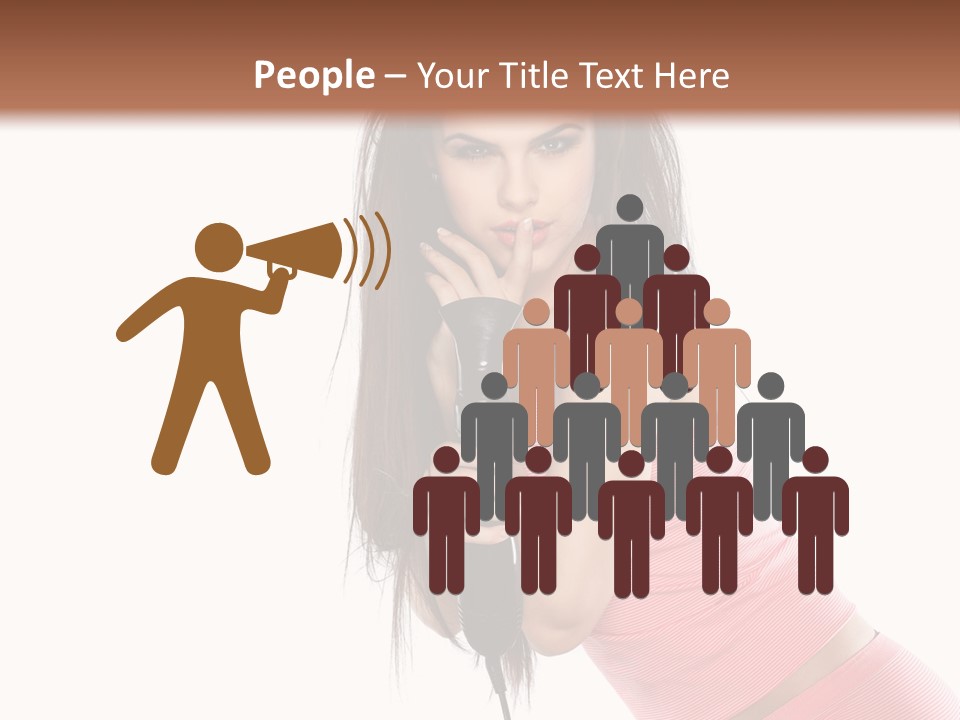 Lips Long Only PowerPoint Template