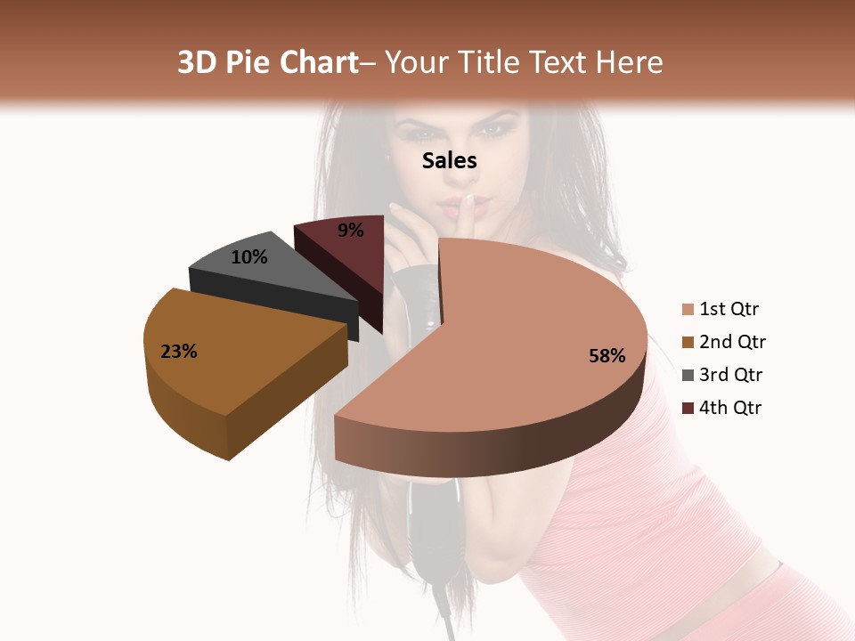 Lips Long Only PowerPoint Template