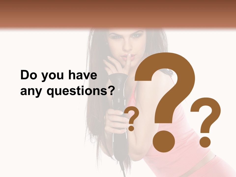 Lips Long Only PowerPoint Template