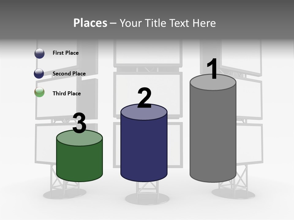 Table Conference Writing PowerPoint Template