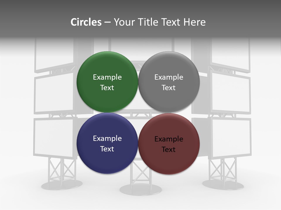 Table Conference Writing PowerPoint Template