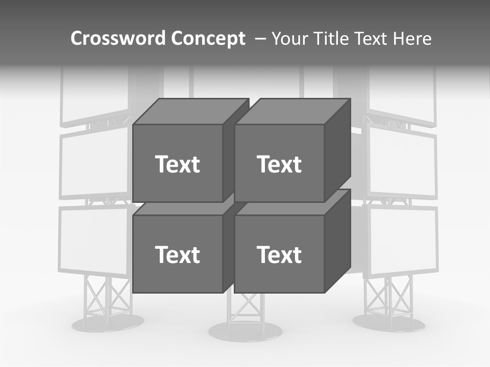 Table Conference Writing PowerPoint Template