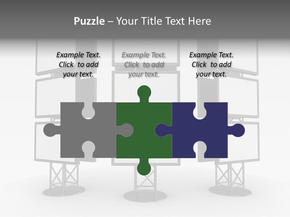 Table Conference Writing PowerPoint Template