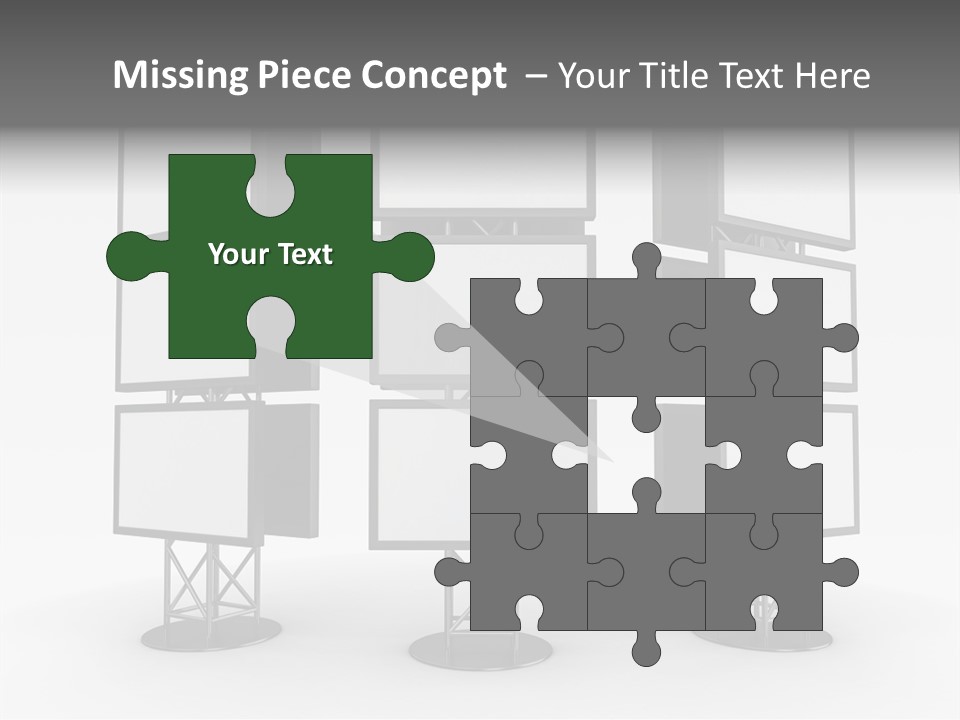 Table Conference Writing PowerPoint Template