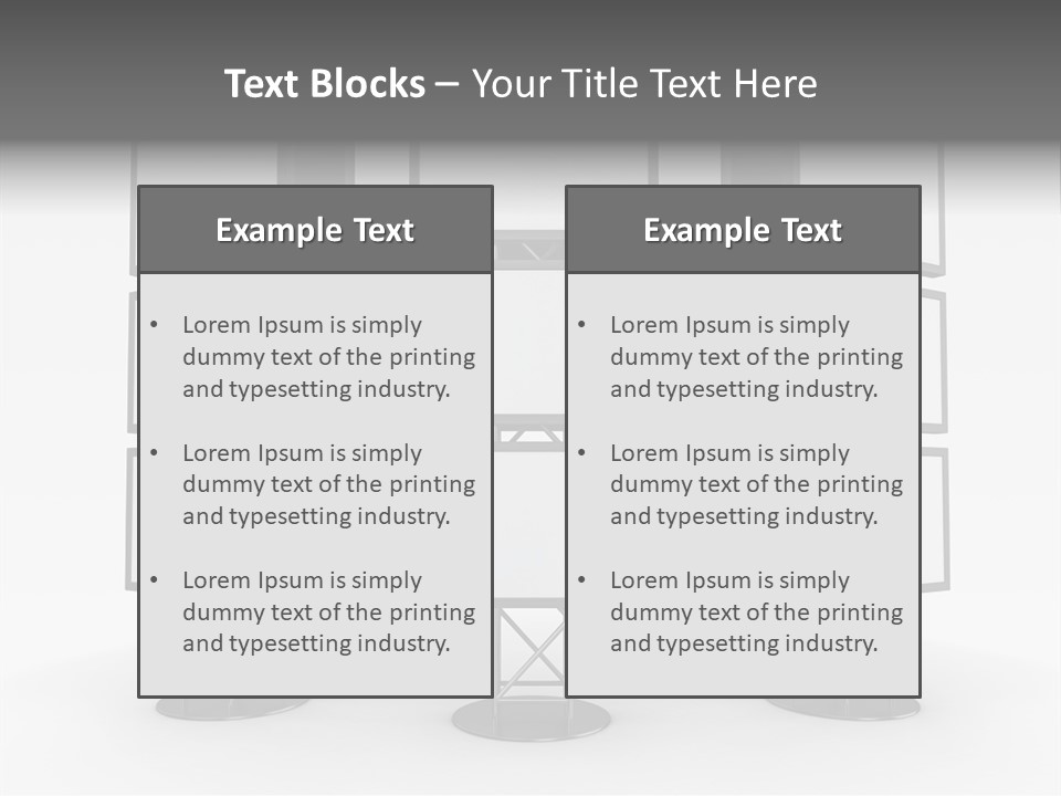 Table Conference Writing PowerPoint Template