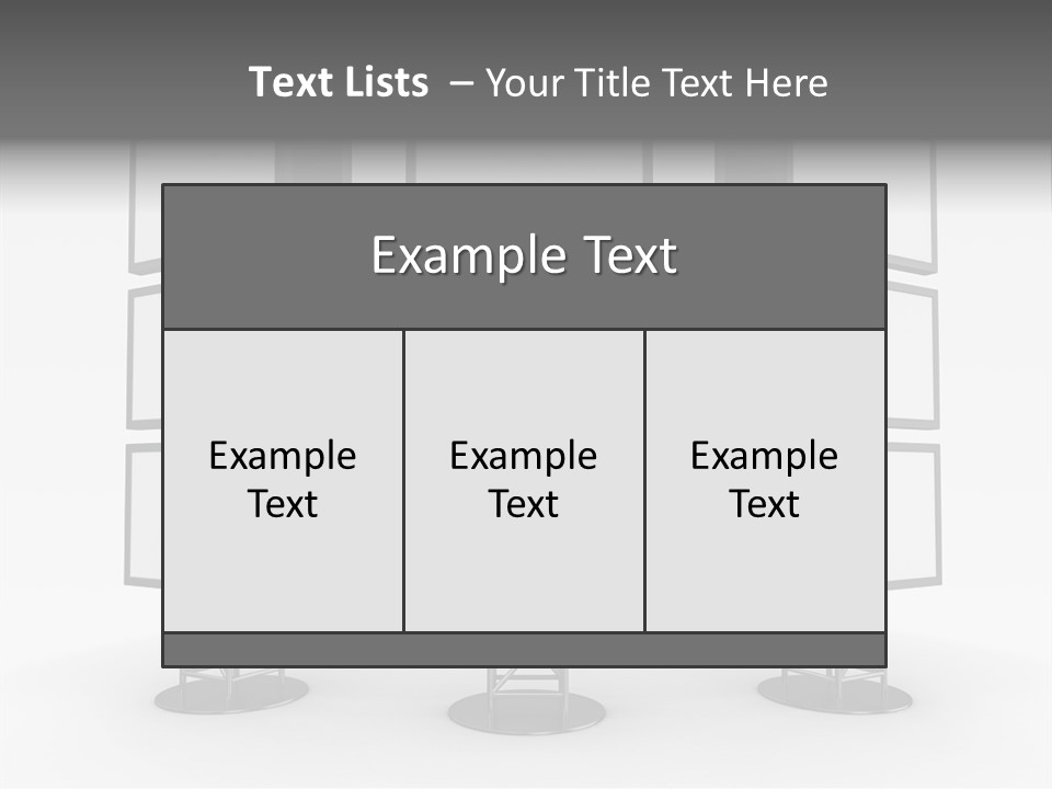 Table Conference Writing PowerPoint Template