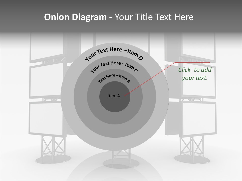 Table Conference Writing PowerPoint Template