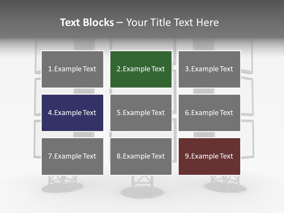 Table Conference Writing PowerPoint Template