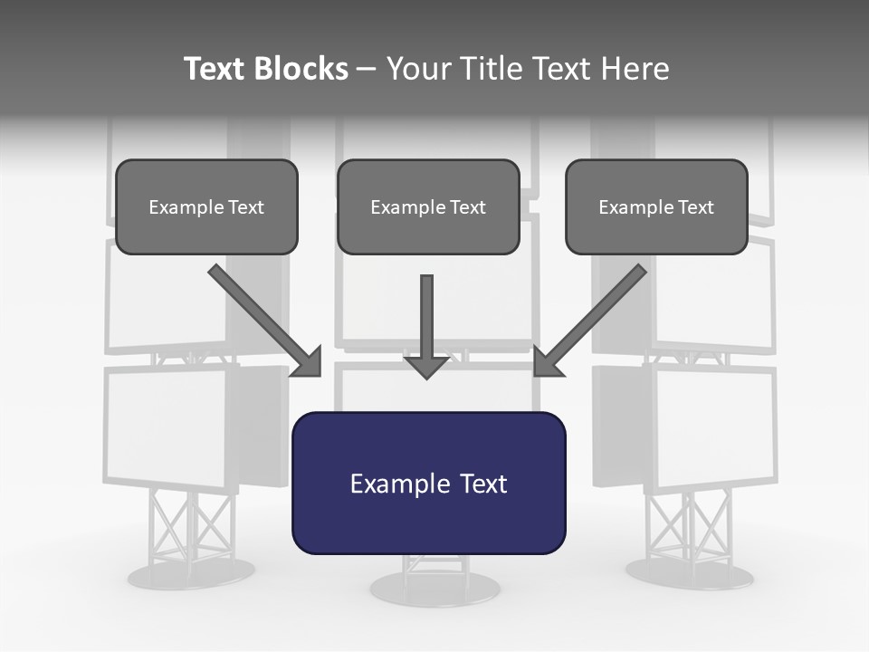 Table Conference Writing PowerPoint Template