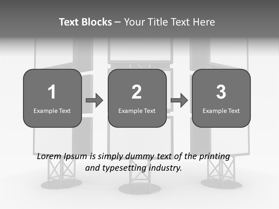 Table Conference Writing PowerPoint Template