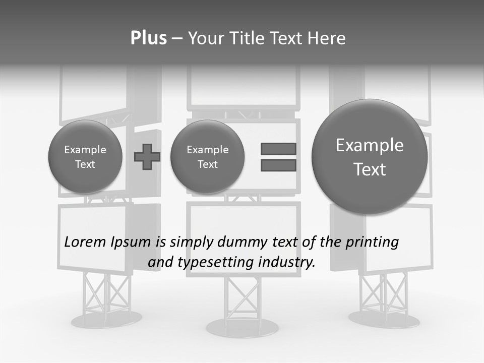 Table Conference Writing PowerPoint Template