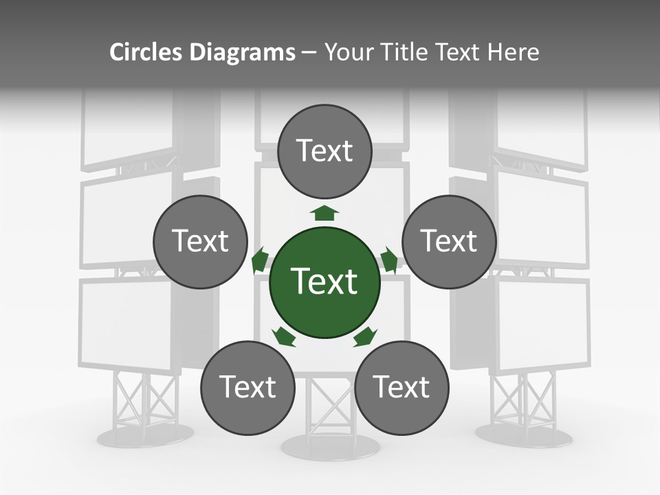 Table Conference Writing PowerPoint Template