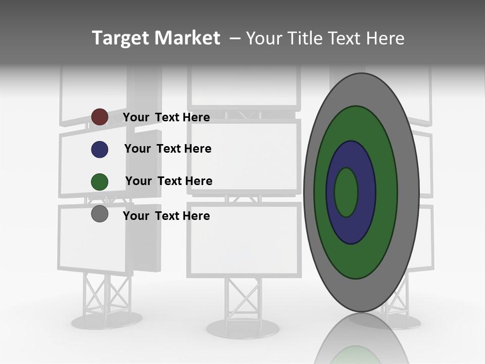 Table Conference Writing PowerPoint Template