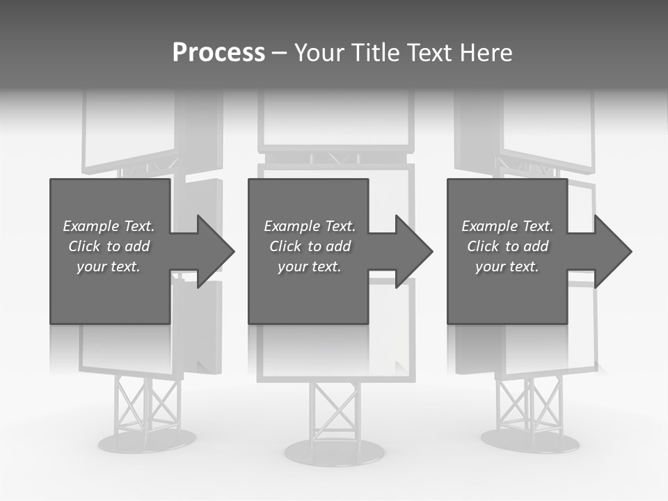 Table Conference Writing PowerPoint Template