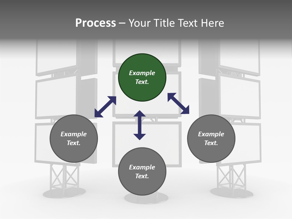 Table Conference Writing PowerPoint Template