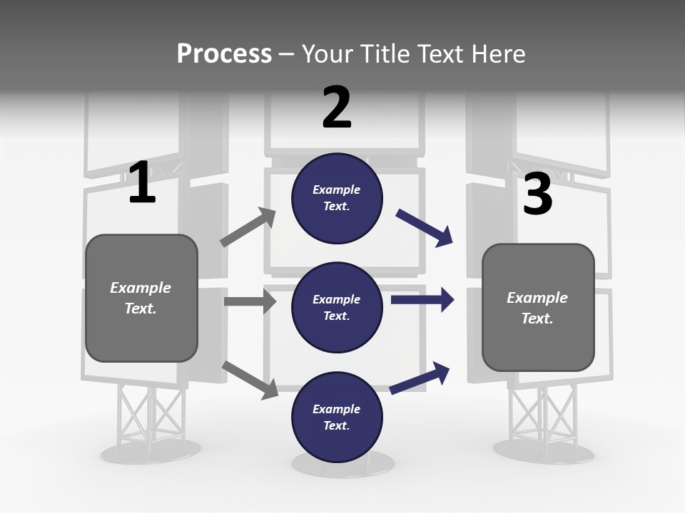 Table Conference Writing PowerPoint Template