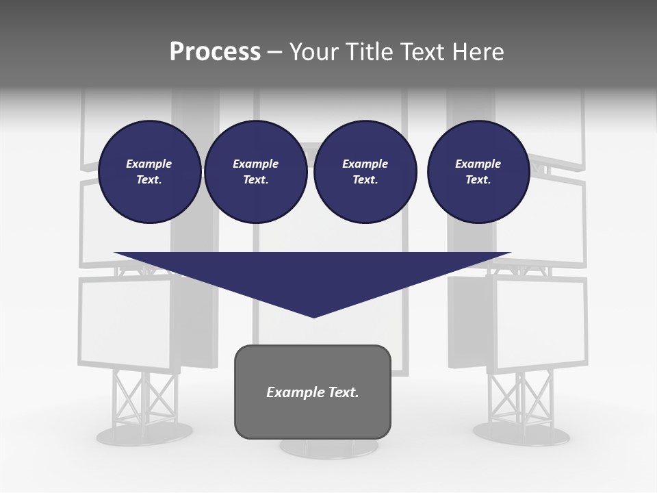 Table Conference Writing PowerPoint Template