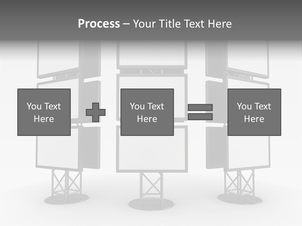 Table Conference Writing PowerPoint Template