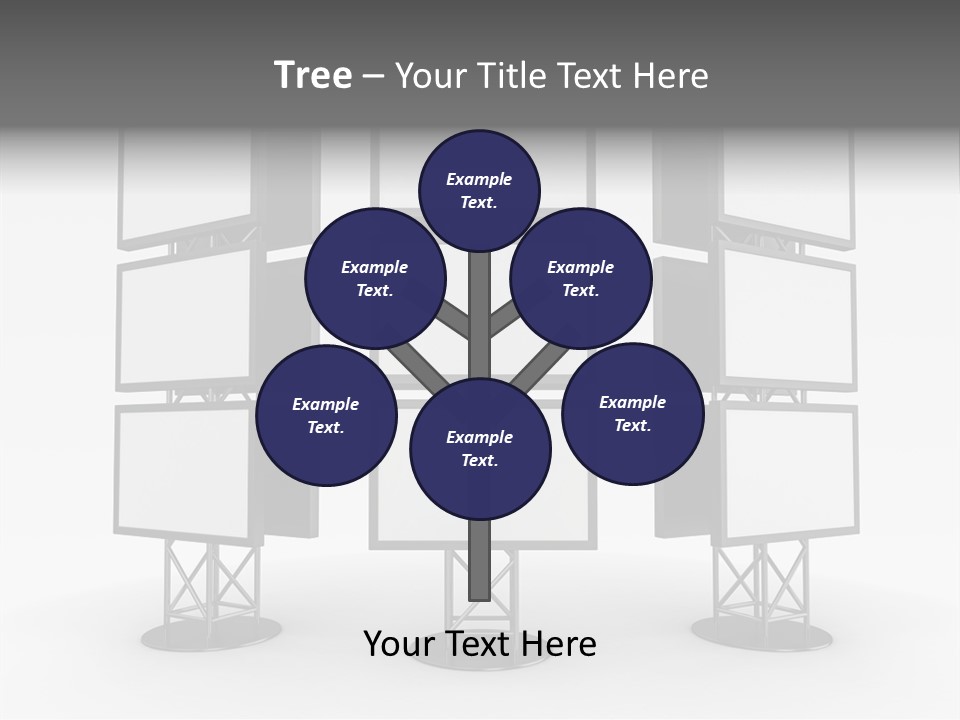 Table Conference Writing PowerPoint Template