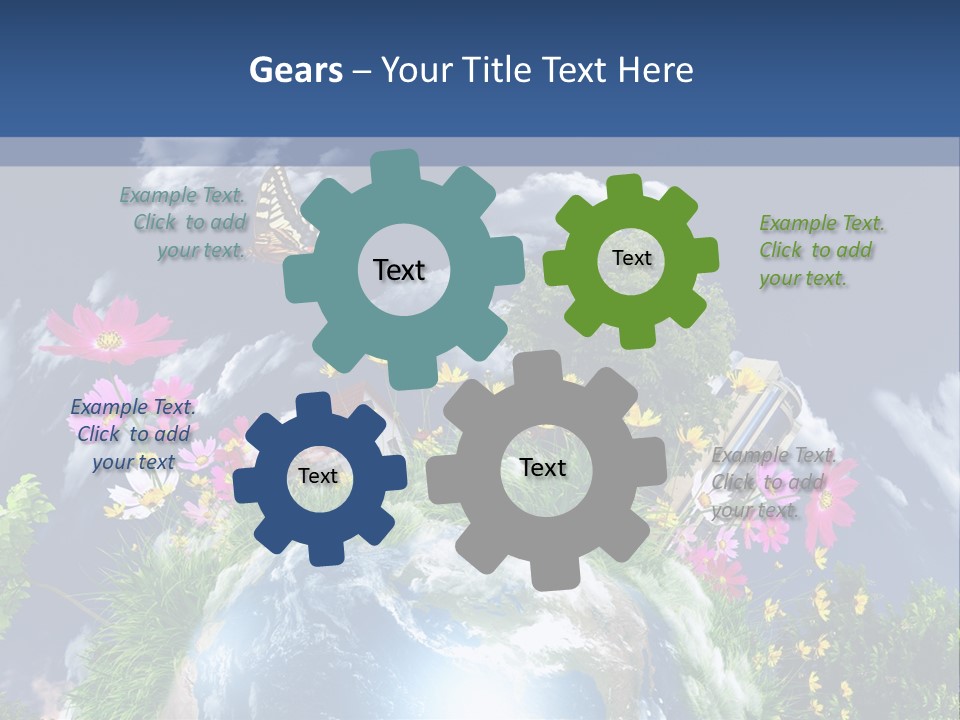 House Air Sunlight PowerPoint Template