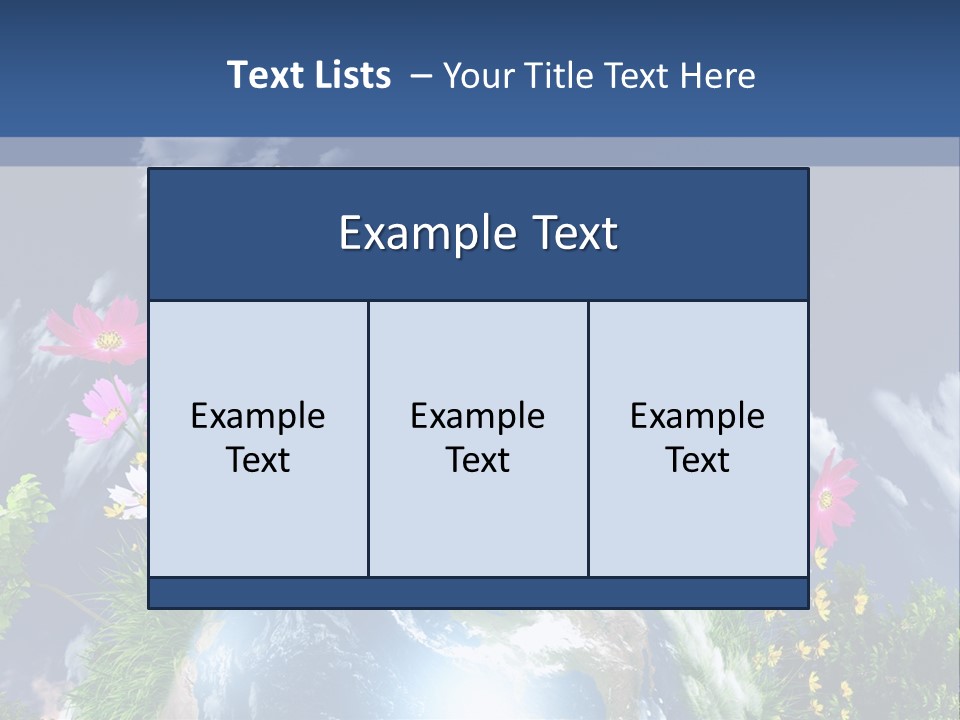 House Air Sunlight PowerPoint Template