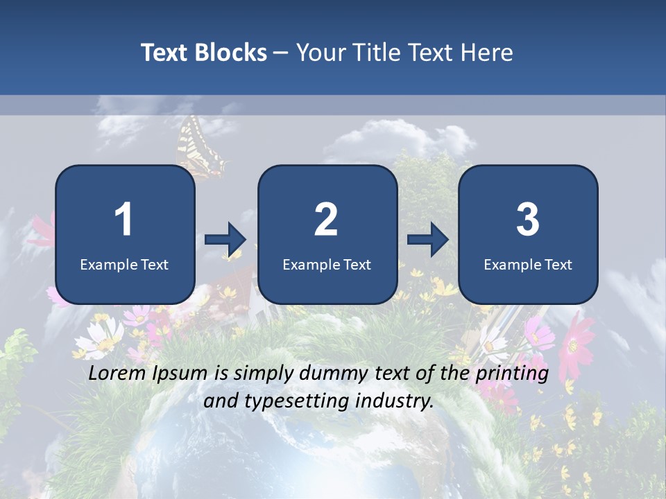 House Air Sunlight PowerPoint Template