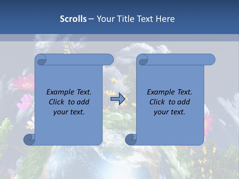 House Air Sunlight PowerPoint Template