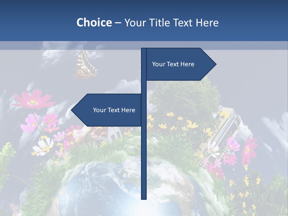 House Air Sunlight PowerPoint Template