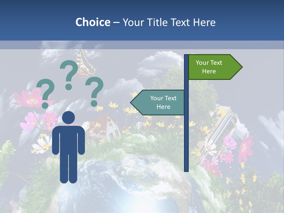 House Air Sunlight PowerPoint Template