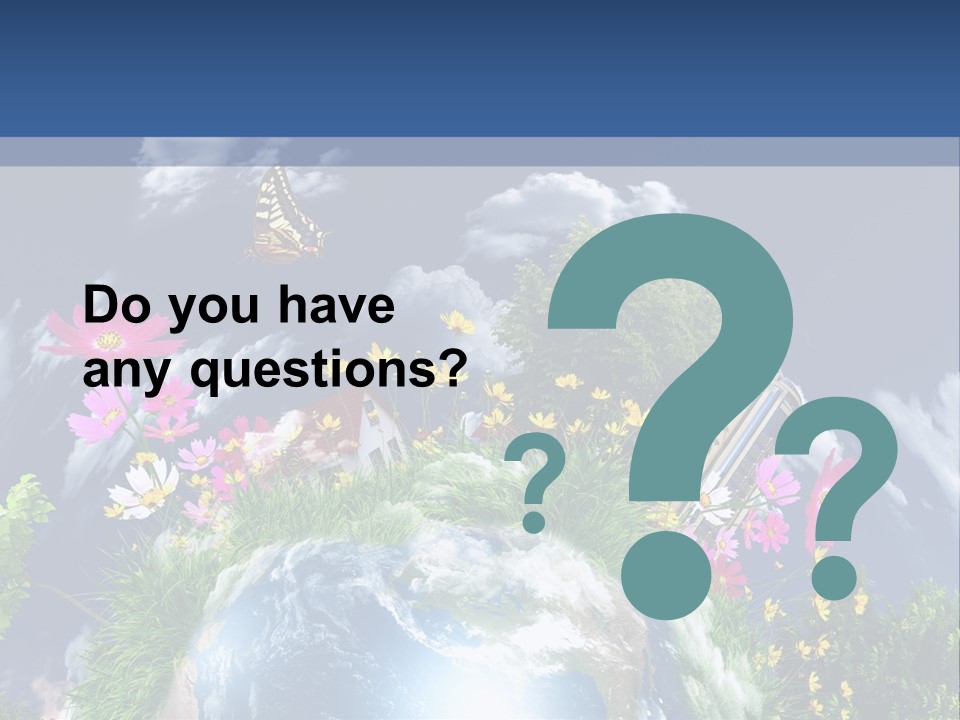 House Air Sunlight PowerPoint Template