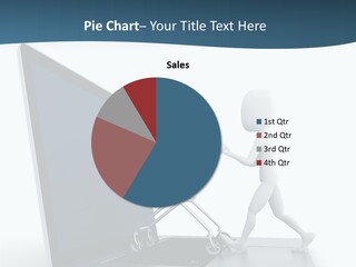 Commerce Keyboard Graphic PowerPoint Template