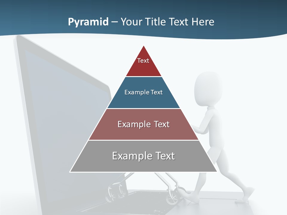 Commerce Keyboard Graphic PowerPoint Template